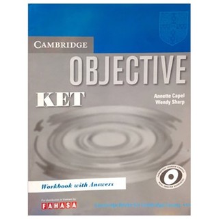 Sách - Objective KET Workbook with Answers FAHASA Reprint Edition