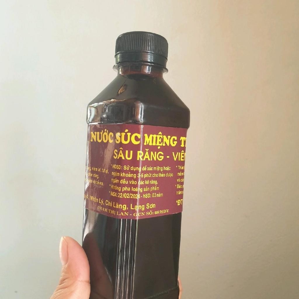 Nước súc miệng thảo dược Aforex Lạng Sơn dành cho người bị sâu răng, viêm lợi, hôi miệng .