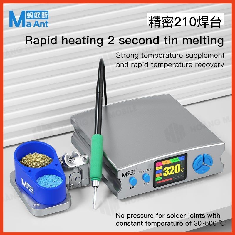 Máy hàn (trạm hàn) MAANT HT-C210 dùng mũi C210