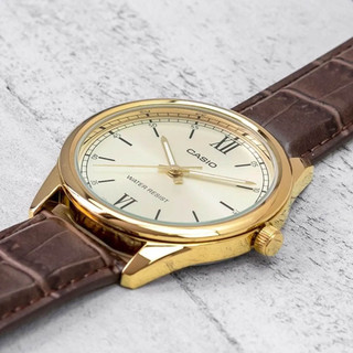 Đồng hồ nữ dây da Casio Anh Khuê LTP-V005GL-1B2UDF