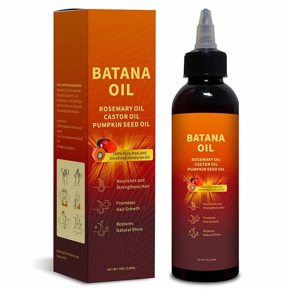 Batana Hair Oil Prevent hair loss and promote hair growth Rosemary oil