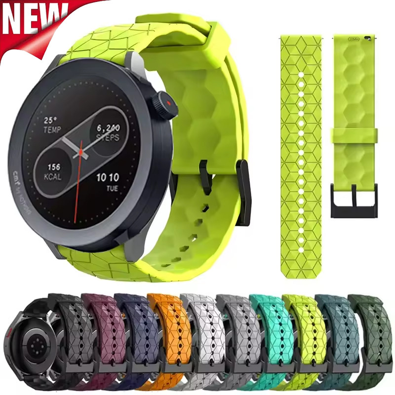 Dây Đeo Đồng Hồ Silicon Tương Thích Cho CMF Watch Pro 2 / Pro 3 CMF Watch Pro Dây Bơi Đồng Hồ Thông 