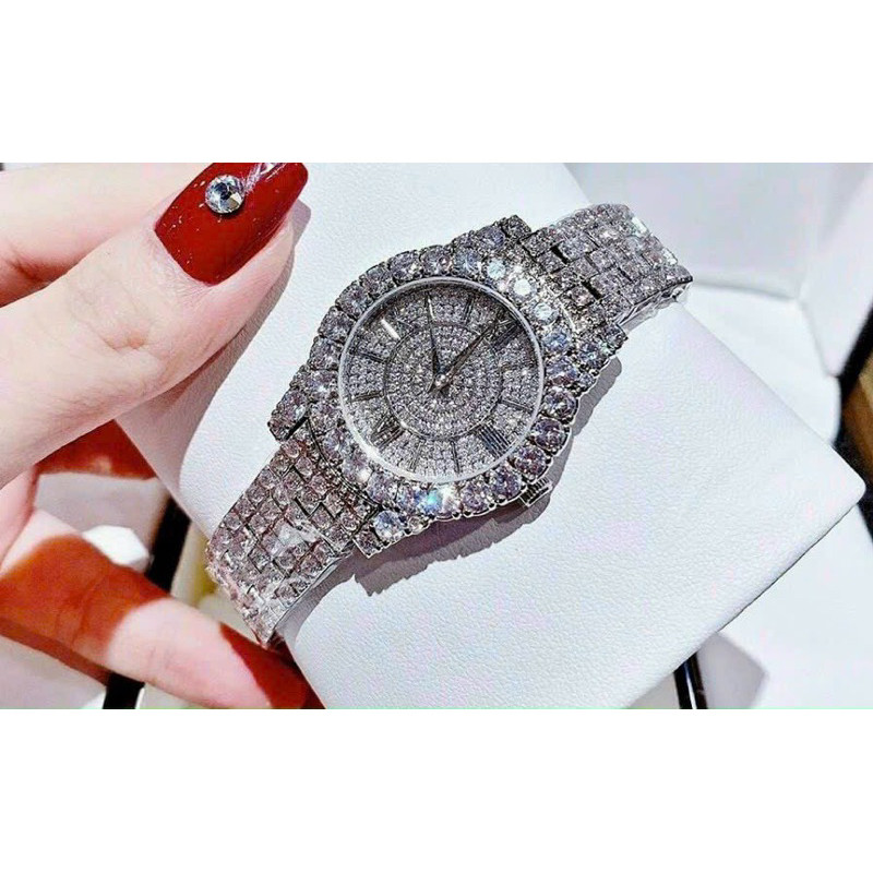 Đồng hồ nữ đính đá chống nước 3ATM A14