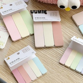 Ghi chú dính UUMIR, Nhãn dán bảo vệ mắt cỡ S / M / L, Nhãn dán phân loại đa chức năng di động đơn giản Văn phòng trường học