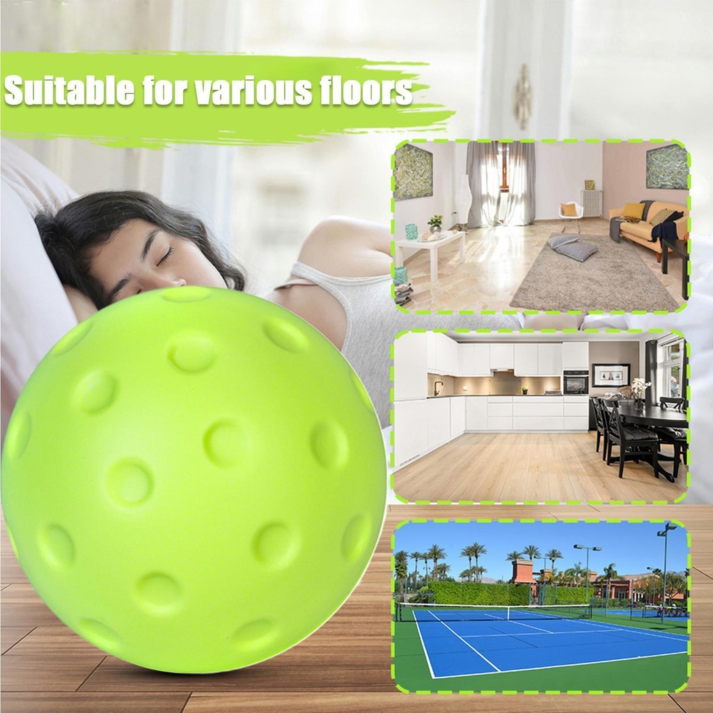 1 Chiếc Im Lặng Pickleball Bóng Yên Tĩnh PU Bounce Ball Pickleball Bóng Phù Hợp Bounce Pickleball Th