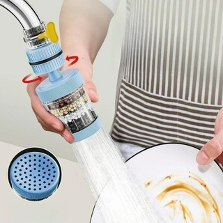 Máy khuếch tán tiết kiệm nước - Máy phun bồn rửa chống bắn nước - Bộ mở rộng vòi nước - 360° Máy lọc vòi nước xoay - Bộ lọc vòi có thể thu vào - dành cho nhà bếp, phòng tắm