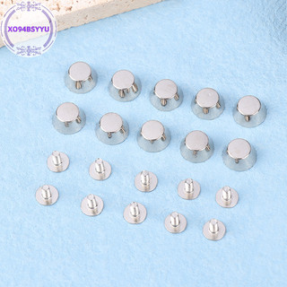 Xo94bsyyu 10 bộ túi kim loại chân đinh tán đáy cho diy da đinh tán túi bảo vệ mặc đinh tán cho túi đáy túi thắt lưng phụ kiện vn