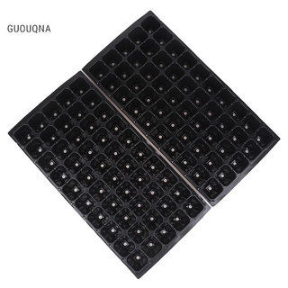 Guouqna 2 Chiếc 50 Tế Bào Con Khay Nhựa Làm Vườn Khay Nuôi Cây Con Màu Đen Hộp Đựng Đồ Làm Vườn Cho Rau Hoa GUOUqna