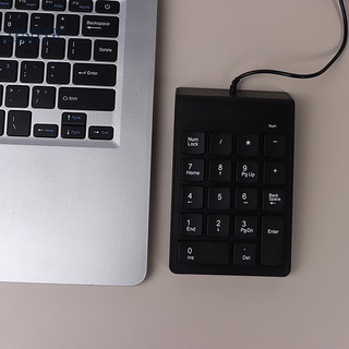 Jinhf 1 bàn phím số đa năng dây usb bàn phím số mini cho laptop máy tính để bàn pc máy tính numpad 18 phím bàn phím hot
