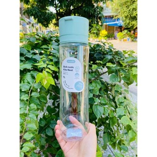 Bình nước Kita Neat 1L - thể thao sport tập gym Kita Grace Dung tích lớn phù hợp cho cả ngày dài
