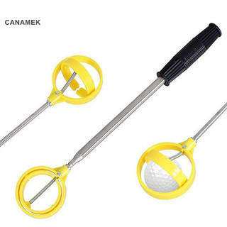 Canamek Bóng Golf Pick Up Dụng Cụ Kính Thiên Văn Golf Ball Retriever Catcher Golf Huấn Luyện Hỗ Trợ Khóa Tự Động Muỗng Picker Bóng Golf Mới