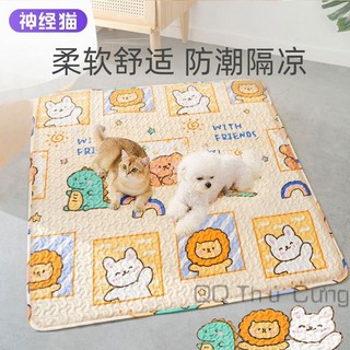 Thảm trải sàn thú cưng chống trầy xước chống mài mòn Thảm cho mèo Thảm cho chó Thảm cho chó Thảm ngủ Thảm làm mát mùa xuân mùa hè