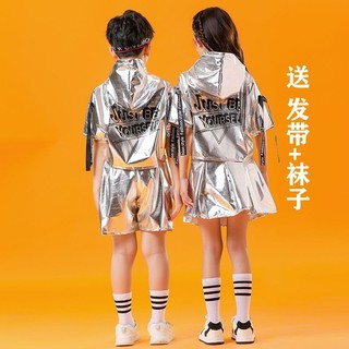 Trẻ Em Dạo Phố Múa Sàn Diễn Hợp Thời Trang Trang Phù Hợp Với Bé Trai Bé Gái Hip Hop Hợp Thời Trang Thoáng Mát Đẹp Trai Trang Phục Jazz Khiêu Vũ Trình Diễn Trang Phục 5.8