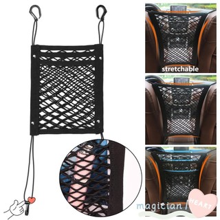 Túi Lưới Đựng Đồ Gắn Lưng Ghế Xe Hơi Tiện Dụng