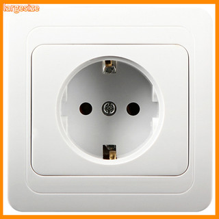Size lớn| Đa Năng 250V 16A Sạc Tường Điện EU Cắm Ổ Cắm Bộ Chuyển Đổi Nguồn Ổ Cắm