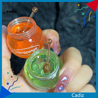 Cadi 1 Bộ 8g Son dưỡng môi mật ong Dưỡng ẩm trong suốt Chống nứt nẻ Hydrating Mặt nạ chăm sóc môi để làm đẹp