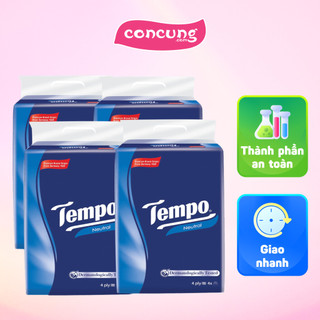 Khăn giấy gói rút Tempo không mùi