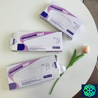 SET 5 Hộp găng tay Victoria TPE siêu dai không thấm nước, Bao tay cao su Latex an toàn tiện lợi (chọn size M hoặc L)