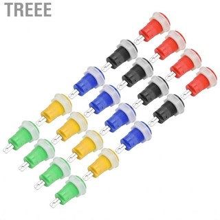 Treee Binding Post Insulated Safe 4 Set Banana Socket Brass for Speaker Testing