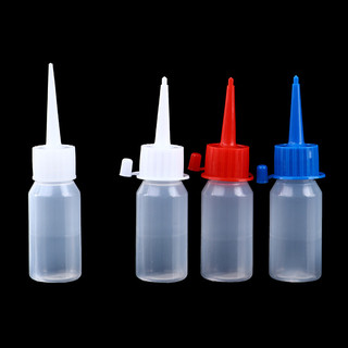 Huxuan 1 Tái Sử Dụng Chai Nhựa Trắng Bóp Keo Applicator Giấy Quilling Đầu RFT