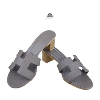 Dép da Sandal Nữ đế cao Oasis chữ H Simba Shop chất da siêu đẹp nhẹ thời trang hàng cao cấp hot trend 2024