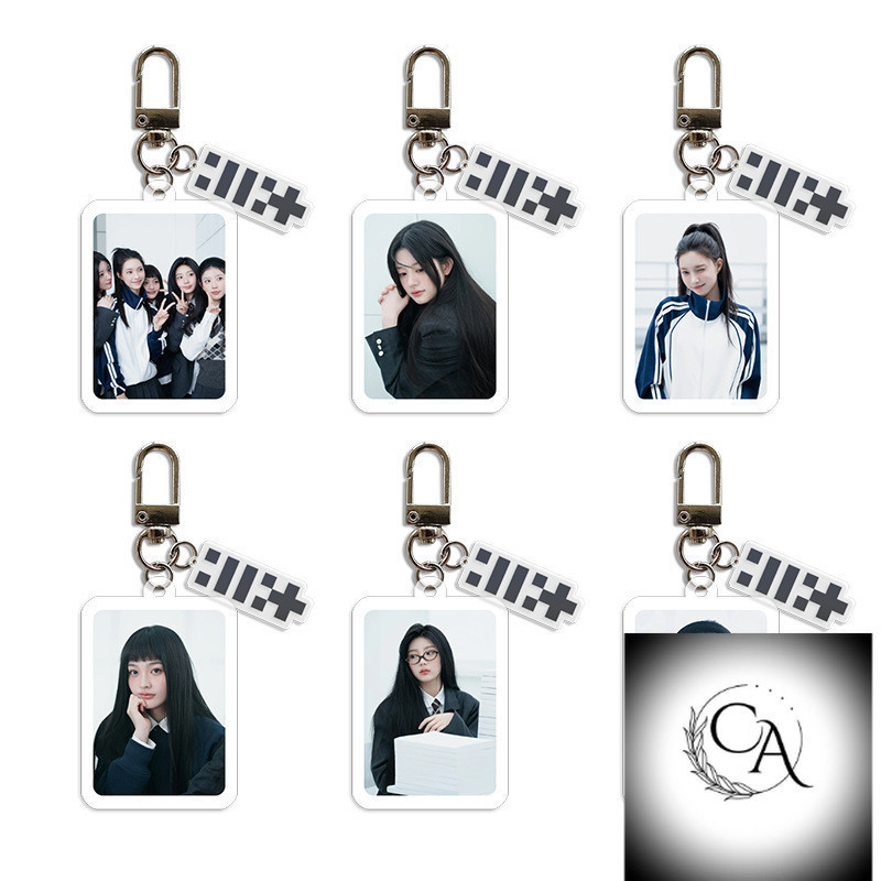 Illit ” SUPER REAL ME “YUNAH MINJU MOKA WONHEE IROHA Móc khóa Acrylic