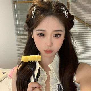 Kẹp Mái Hoa Đính Đá