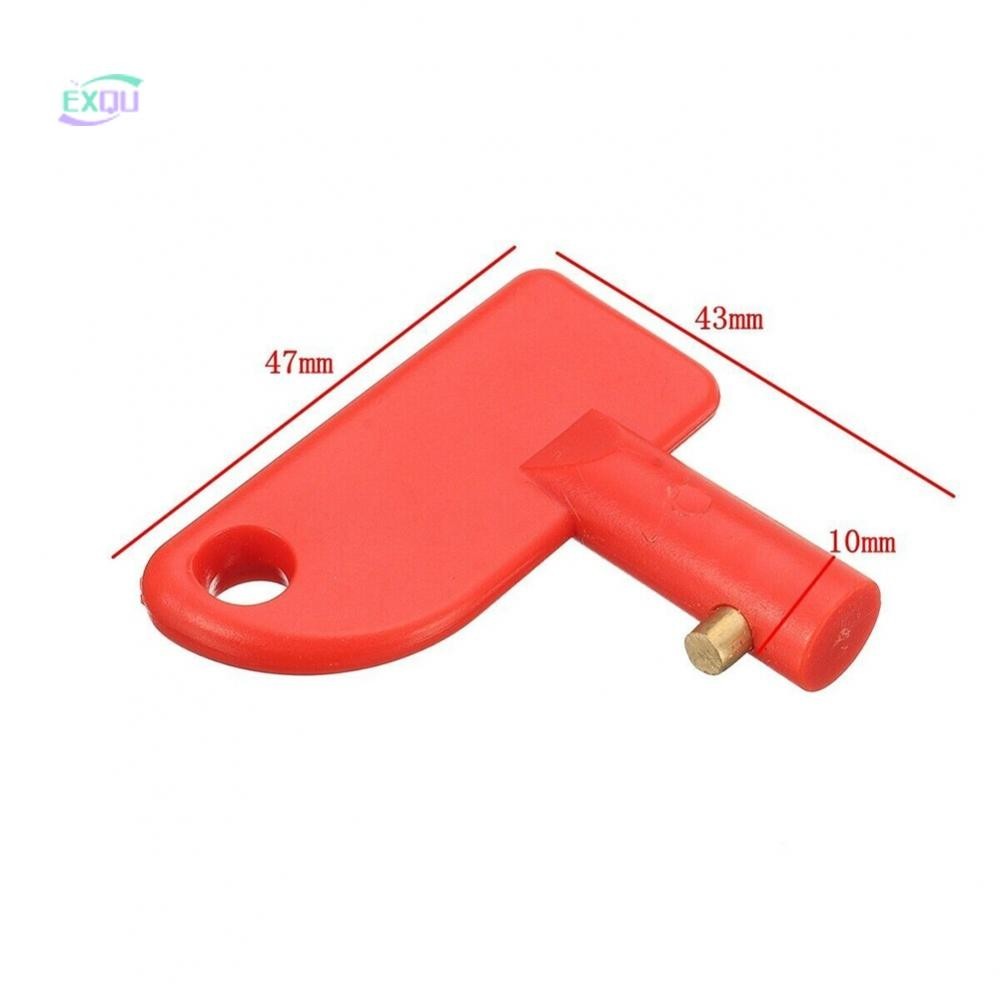 Keys Cut Off Switch Key Replacement Set 2pcs Spare Key Switch For Boats[EXQU]