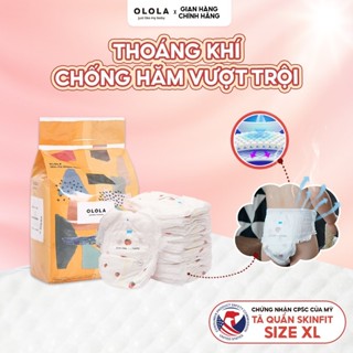 Tã/Bỉm Quần Cao Cấp OLOLA Skin Fit Size XL 22 Miếng Hàn Quốc Cho Bé, Mềm Mịn, Thoáng Mát, Thấm Hút Nhanh