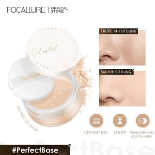 Phấn phủ bột kiểm soát dầu Focallure 12g