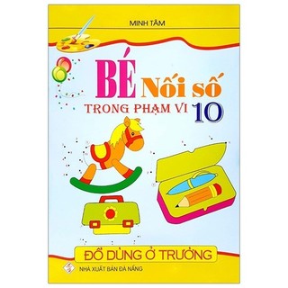 Sách - bé nối số trong phạm vi 10 - đồ dùng ở trường