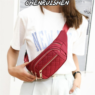 CHENRUISEN Túi đeo thắt lưng , ví kẻ sọc Túi , túi xáthao chống thấm nước thời trang phiên bản unisex