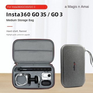 Amagisn Insta360 GO3S GO 3 Túi Bảo Quản Đá Bóng Bảo Vệ Phụ Kiện Thể Thao