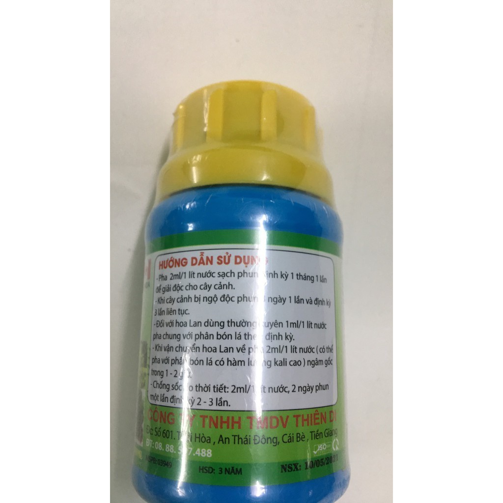 Sản phẩm chăm sóc hoa lan cây cảnh vitamin 3B B1 B2 B6 lọ 100ml