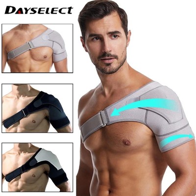 Dayselect Có Thể Điều Chỉnh Hỗ Trợ Vai Nẹp Miếng Lót Dây Đeo Bọc Neoprene Vai Nén Tay Lưng Nẹp Bảo Vệ Băng Unisex