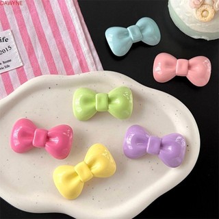 Kẹp tóc nơ dwayne, kẹp tóc nơ màu kẹo barrettes, kẹp tóc sáng tạo mũ nổ nơ kẹp tóc nữ