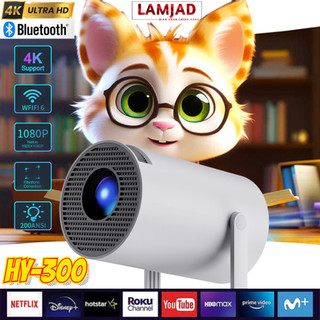 Máy chiếu mini cy303 / hy300 lamjad full hd android 11.0 máy chiếu thông minh