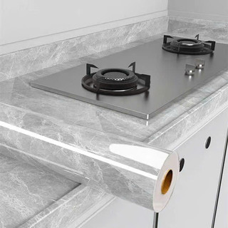  Giấy Dán Bếp Chịu Nhiệt Chống Nước Dầu Mỡ Chống Bám Bẩn Vân Đá- Decal Dán Bếp Chống Thấm Nước Làm Mới Nội Thất 