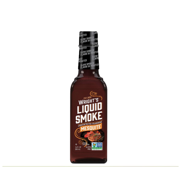 Nước xông khói hương Mesquite hiệu Wright's Liquid Smoke Mesquite  - Nhập khẩu Mỹ 103ml