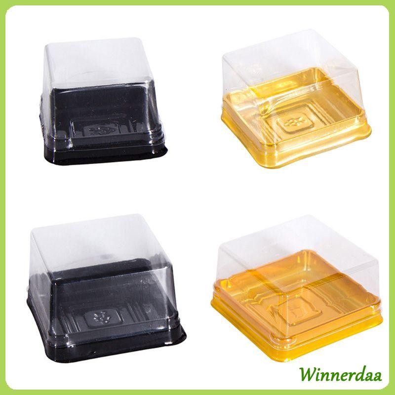 Winn 50 Chiếc 63 100g Vuông Bánh Trung Thu Khay Bánh Trung Thu Gói Hộp Đựng Trung Thu Lễ Hội