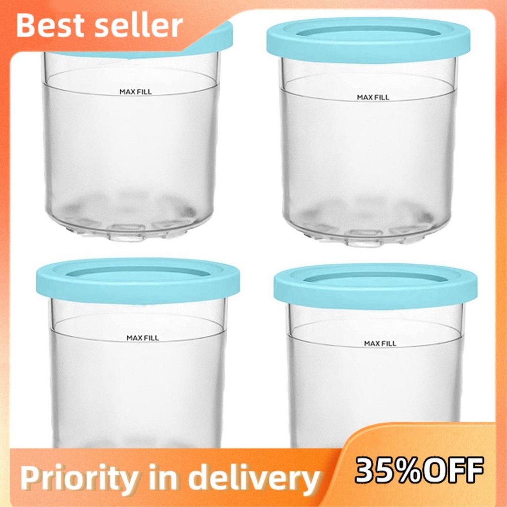 Cốc Kem, Hộp Đựng Kem Có Nắp Cho Kem Kem Pints NC301 NC300 NC299AMZ Series Máy Làm Kem