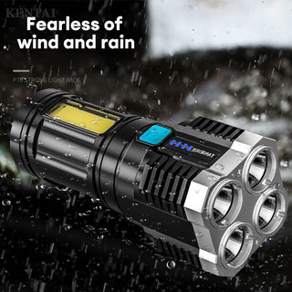 Đèn pin Led KENTAI ánh sáng nhỏ di động ngoài trời có thể sạc lại siêu sáng.