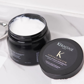 Kerastase Tinh chất trứng cá muối kim cương đen Sửa chữa mặt nạ tóc hư tổn Salon 500ml