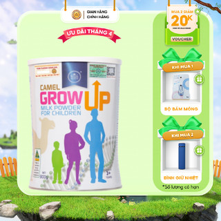 SHOPEE TRỢ GIÁ - Sữa Tăng Chiều Cao Cho Bé ROYAL AUSNZ Camel Grow Up Milk Powder Cho Trẻ Từ 3 Tuổi hộp 900g