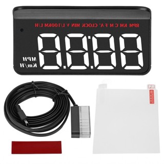 1buycart1 Màn hình HUD trên ô tô Báo động quá tốc độ thông minh Obd2 để nâng cấp