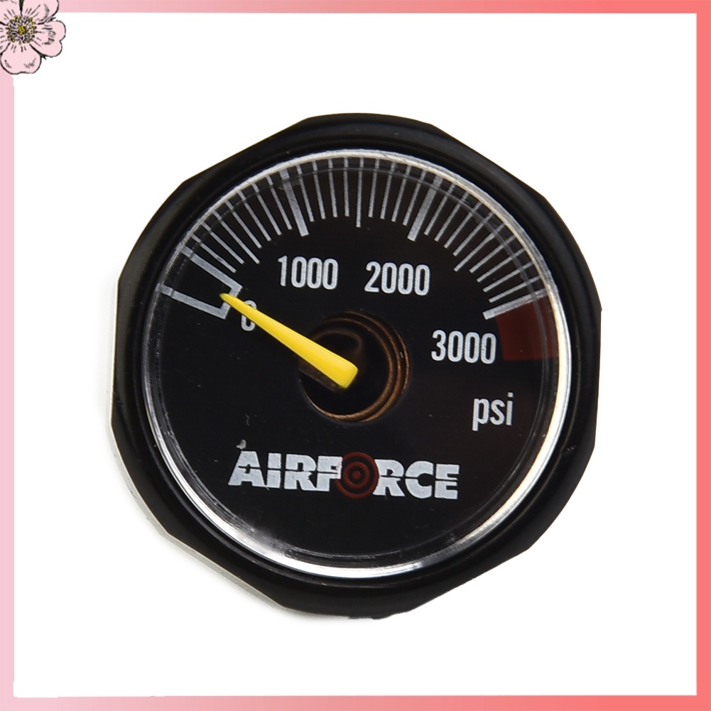 Đồng hồ đo áp suất OFD 3000 psi M8 * 1.0 Micro Mini Manometer cho Paintball PCP cho bể HPA