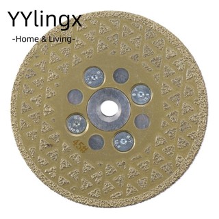 Công nghệ hàn, Lưỡi cắt đá Granite 4 "vàng, Thép hiệu quả hơn với Lưỡi cắt ren 5 / 8" Đa năng
