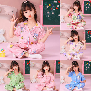 Trẻ Em Hoạt Hình In Hình Bộ Đồ Ngủ Cotton Bé Gái Bé Trai Trẻ Em Tay Ngắn Đồ Ngủ Bộ Đồ Ngủ Bộ Đồ Ngủ