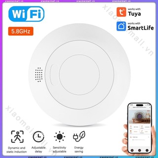 Tuya Zigbee Wifi 24G Cảm biến hiện diện của con người Cảm biến radar MmWave Phát hiện chuyển động vi mô của con người Cảm biến tĩnh Cảm biến chuyển động PIR