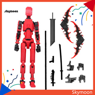 Skym * robot sưu tập hình khớp di động hình hành động robot in hình 3d nhân vật hành động với vũ khí mô hình khớp nối di động đa năng cho trẻ em người lớn máy tính để bàn